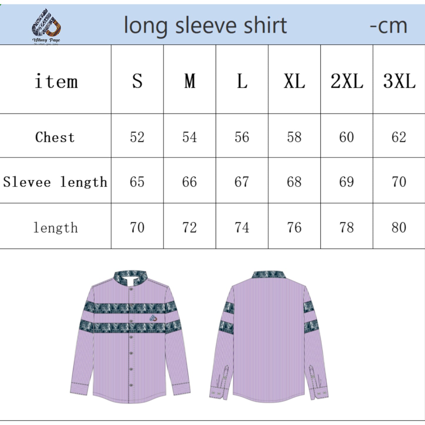 Fashion Slim Fit Purple Striped Mao Collar Shirt, Men's Ndop African print Cotton Blend Dress Shirt