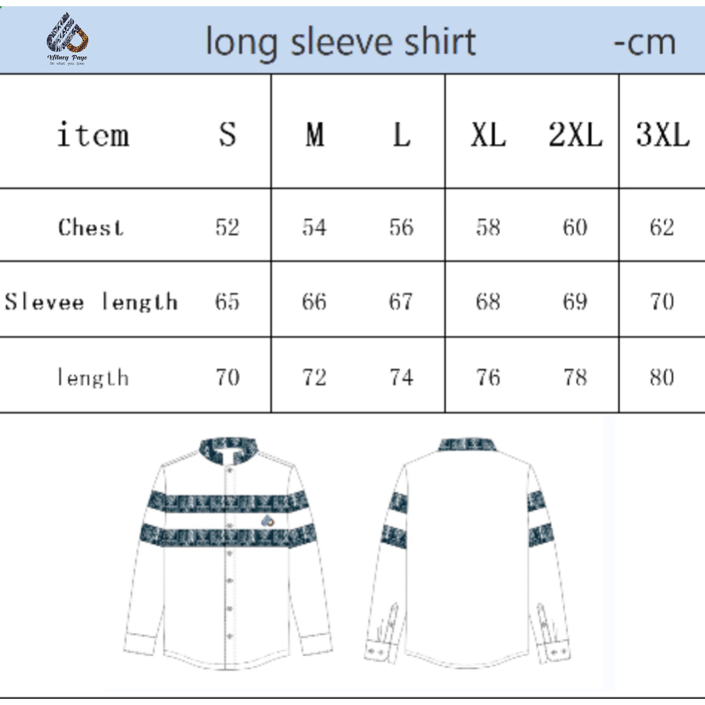 Fashion  slim fit Long Sleeve  Dress shirt, Men's Ndop African pattern Mao Collar Shirt