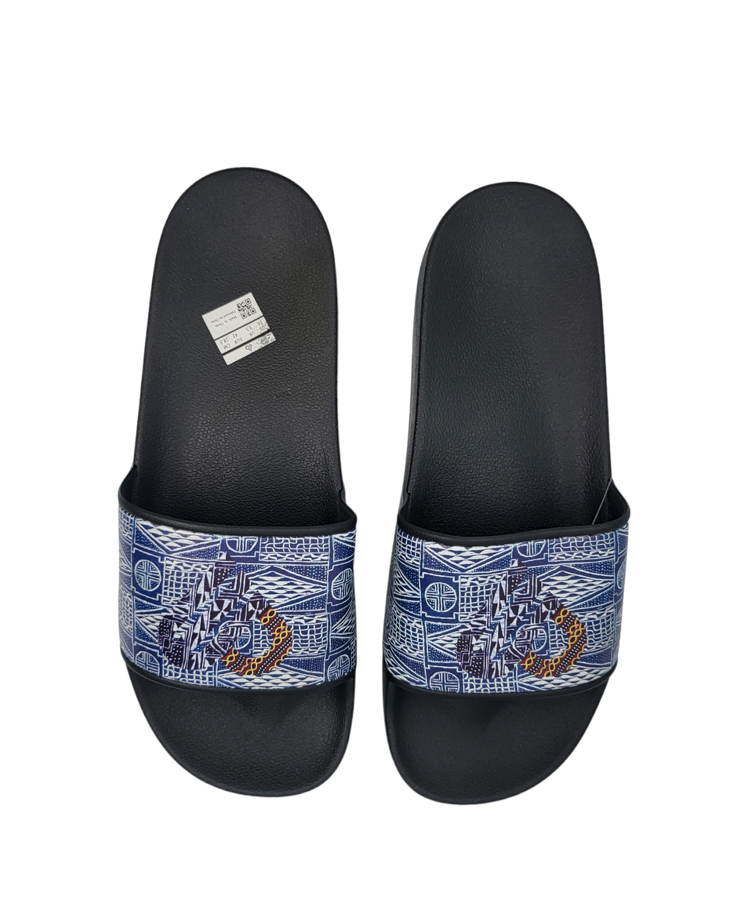 Fashion Ndop, Toghu pattern Confortable Slippers Unisex, Sandals