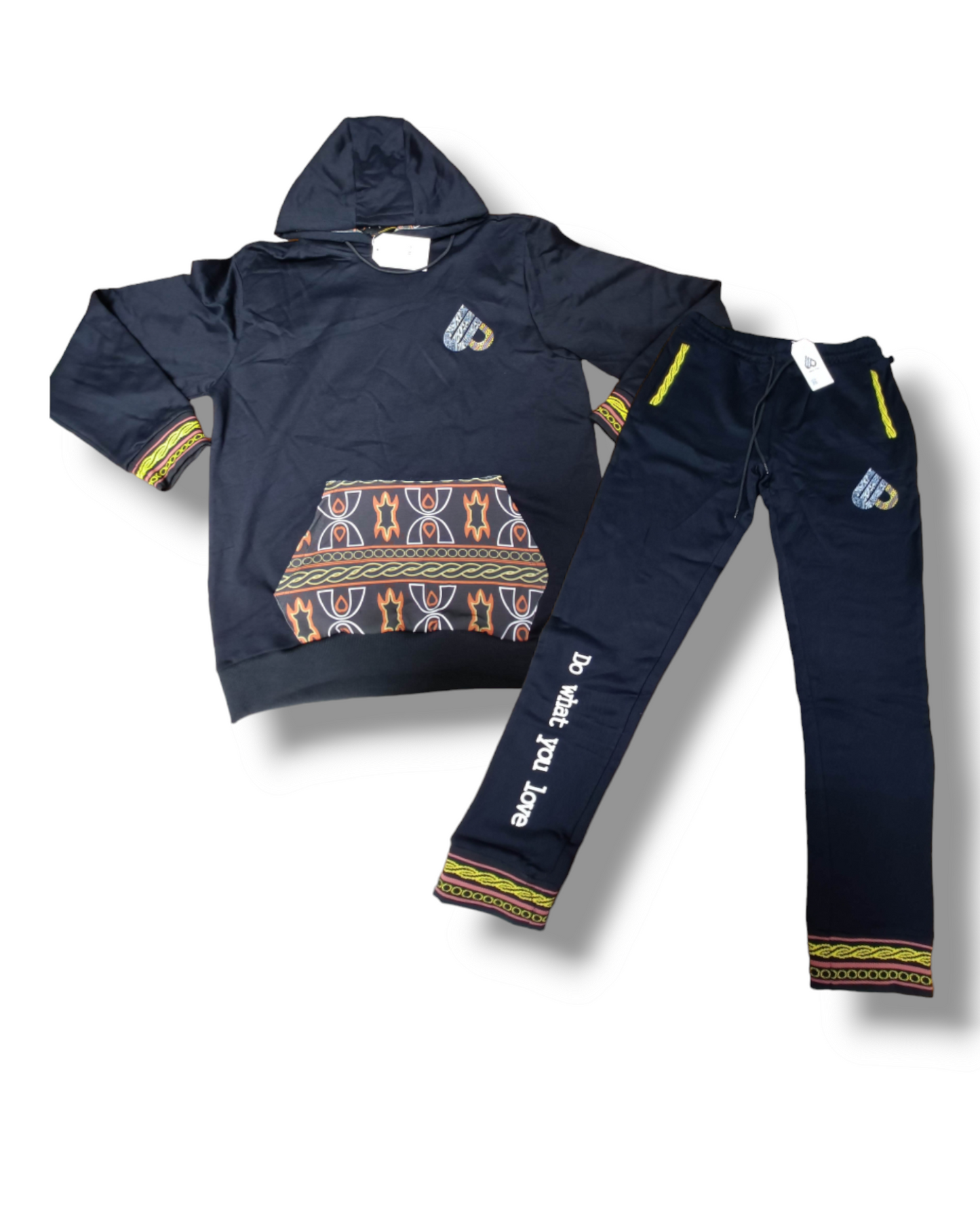 Fashion Tracksuit Toghu African Design Unisex Jogger set.