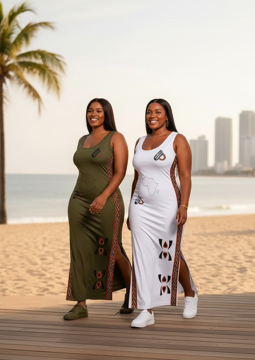 Wilney Payo African Heritage Maxi Dress
