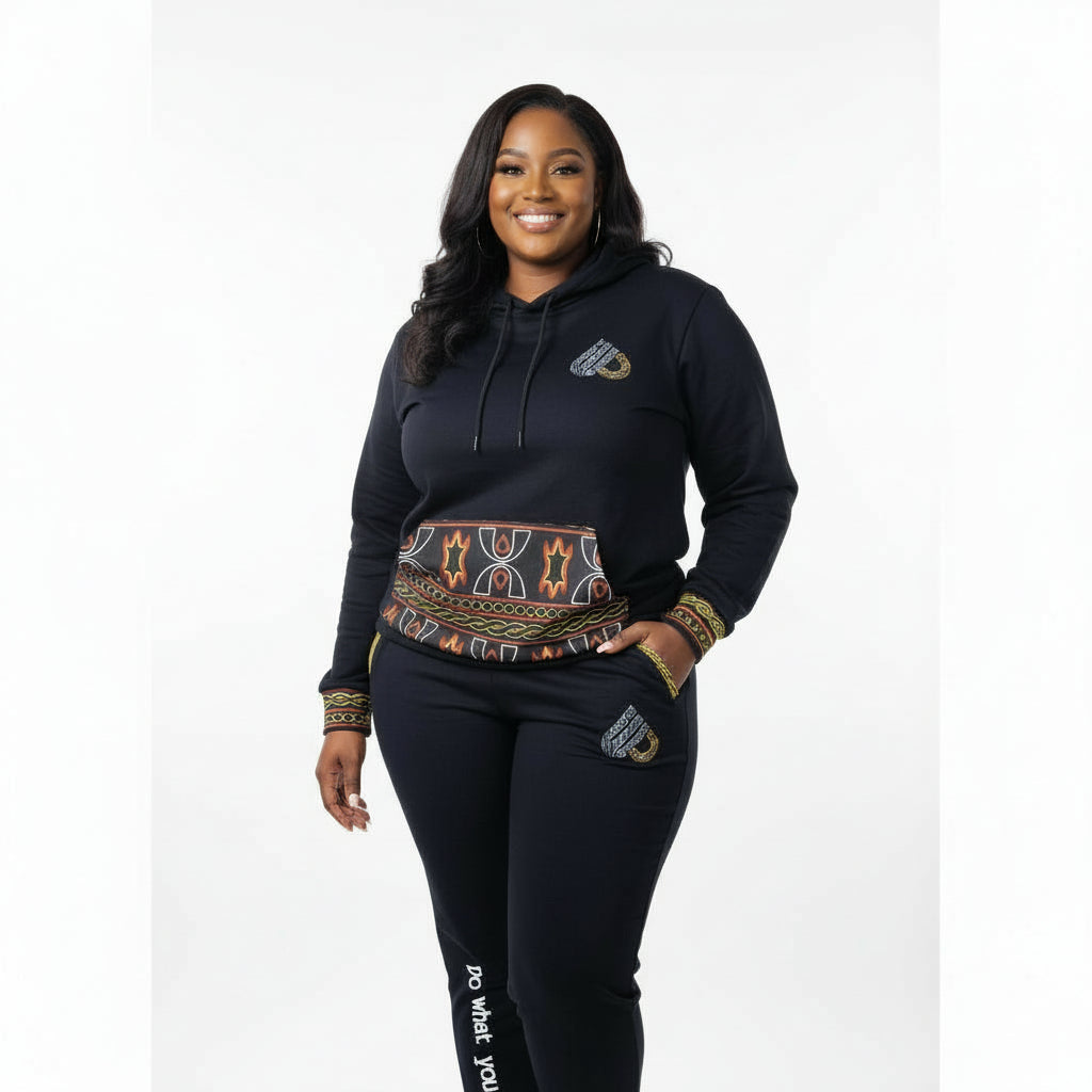 Fashion Tracksuit Toghu African Design Unisex Jogger set.