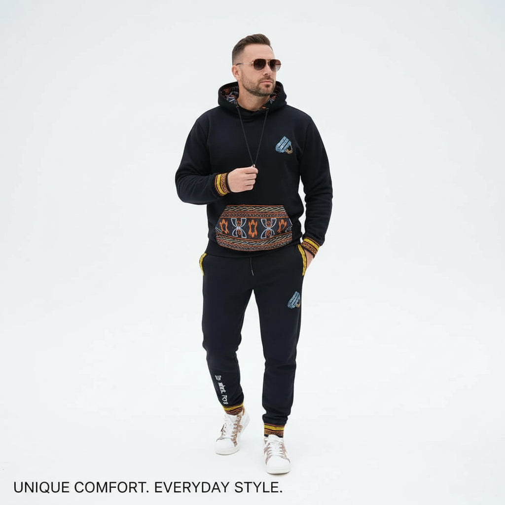 Fashion Tracksuit Toghu African Design Unisex Jogger set.