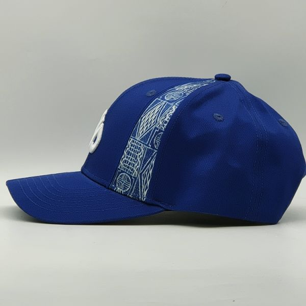 Fashion Ndop African print Baseball Cap/hat, Unisex Blue Snapback Hat