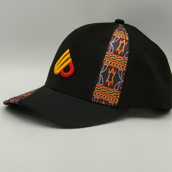 Fashion Toghu African print Baseball Cap/hat, Unisex Black Snapback Hat