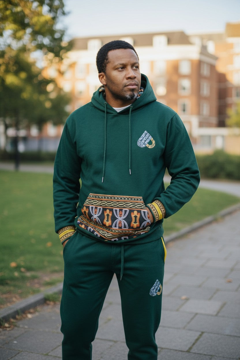Fashion Tracksuit Toghu African Design Unisex Jogger set.