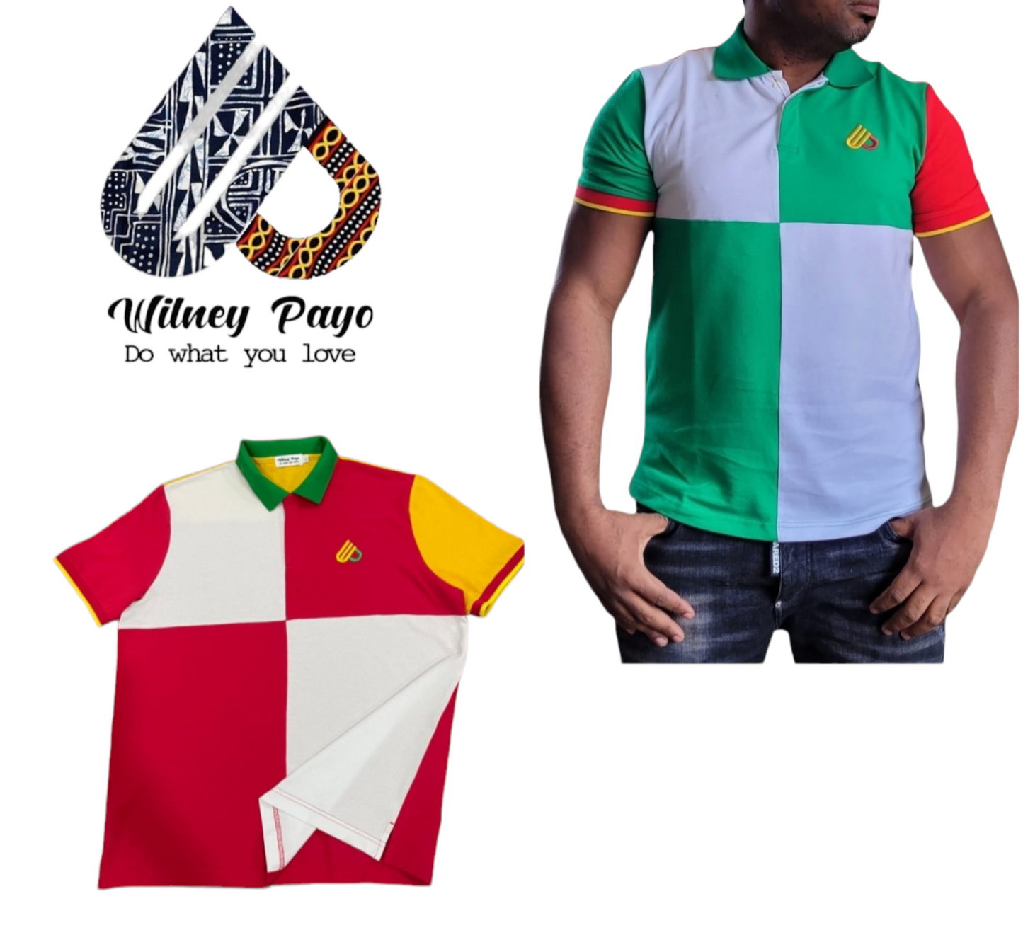 Wilney Payo men's Women's short  sleeve Classic fit Polo shirt 100% Cotton/Colorful polo,Unisex